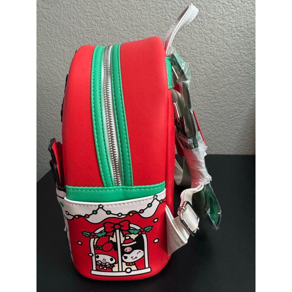 Loungefly Sanrio Hello Kitty Friends Christmas Winter Wonderland Mini Backpack - Picture 3 of 5